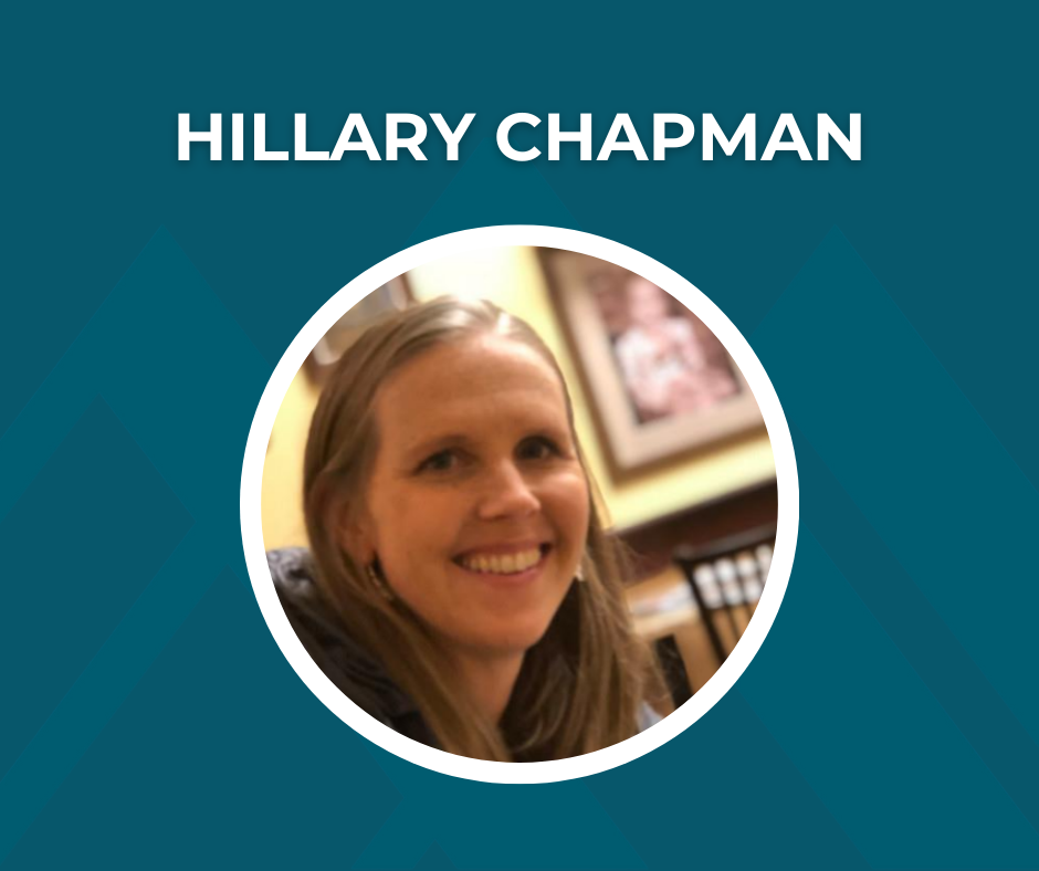 Picture of Hillary Chapman with text "Hillary Chapman"